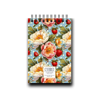 Strawberry Bush Desktop Daily Planner • 6 x 9"