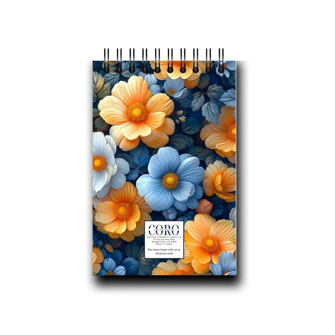 Yellow Bluesky Desktop Daily Planner • 6 x 9"