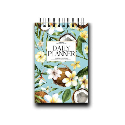 Coconut Island Desktop Daily Planner • 6 x 9"