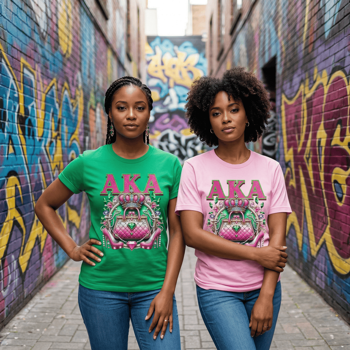 AKA Crown & Couture Luxury Tee CoRo & Company