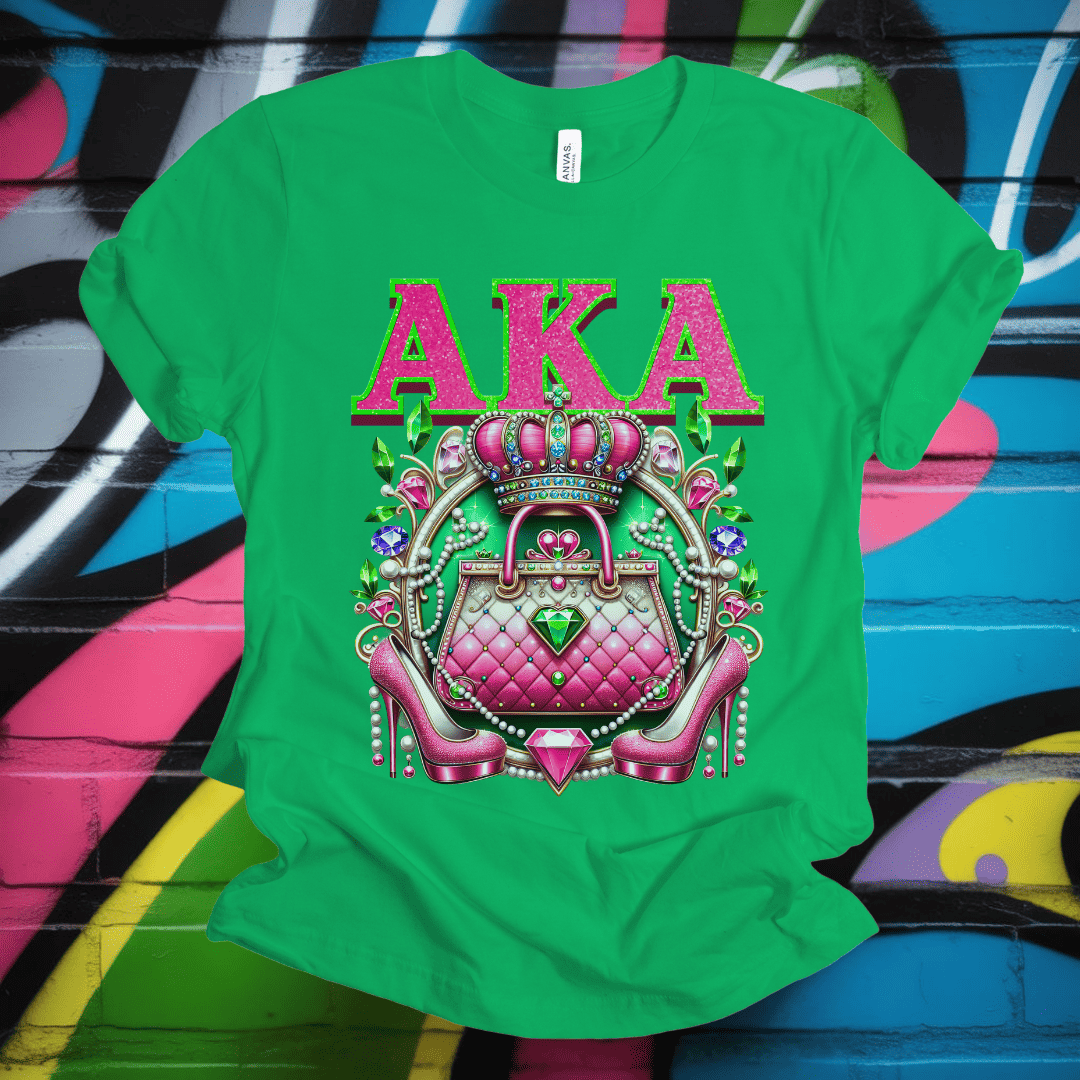 AKA Crown & Couture Luxury Tee CoRo & Company