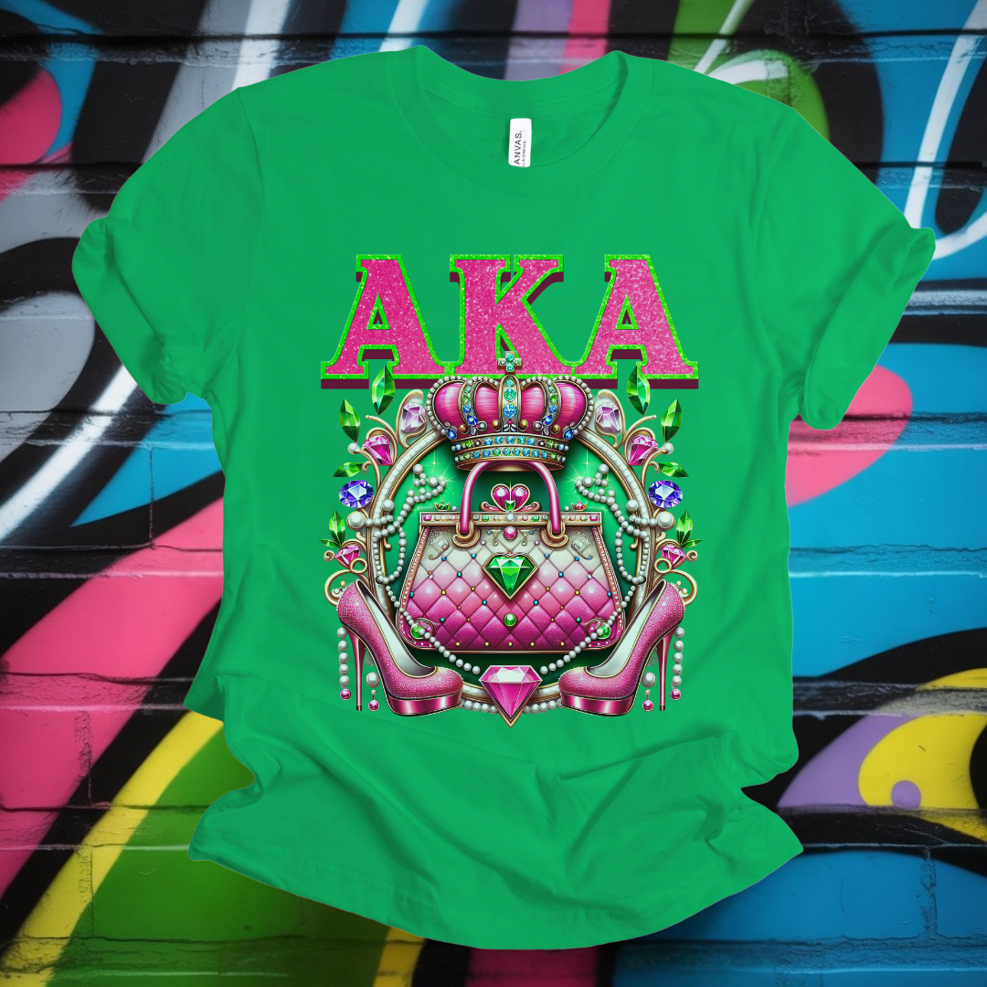 AKA Crown & Couture Luxury Tee