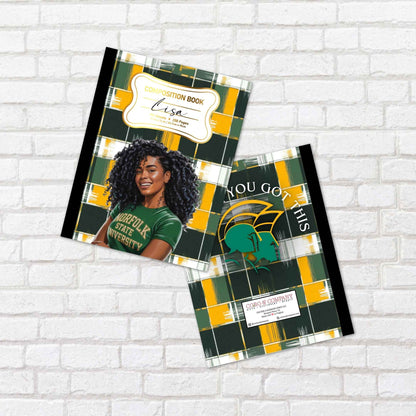 Personalized Norfolk State University Composition Book – HBCU College Edition Notebook