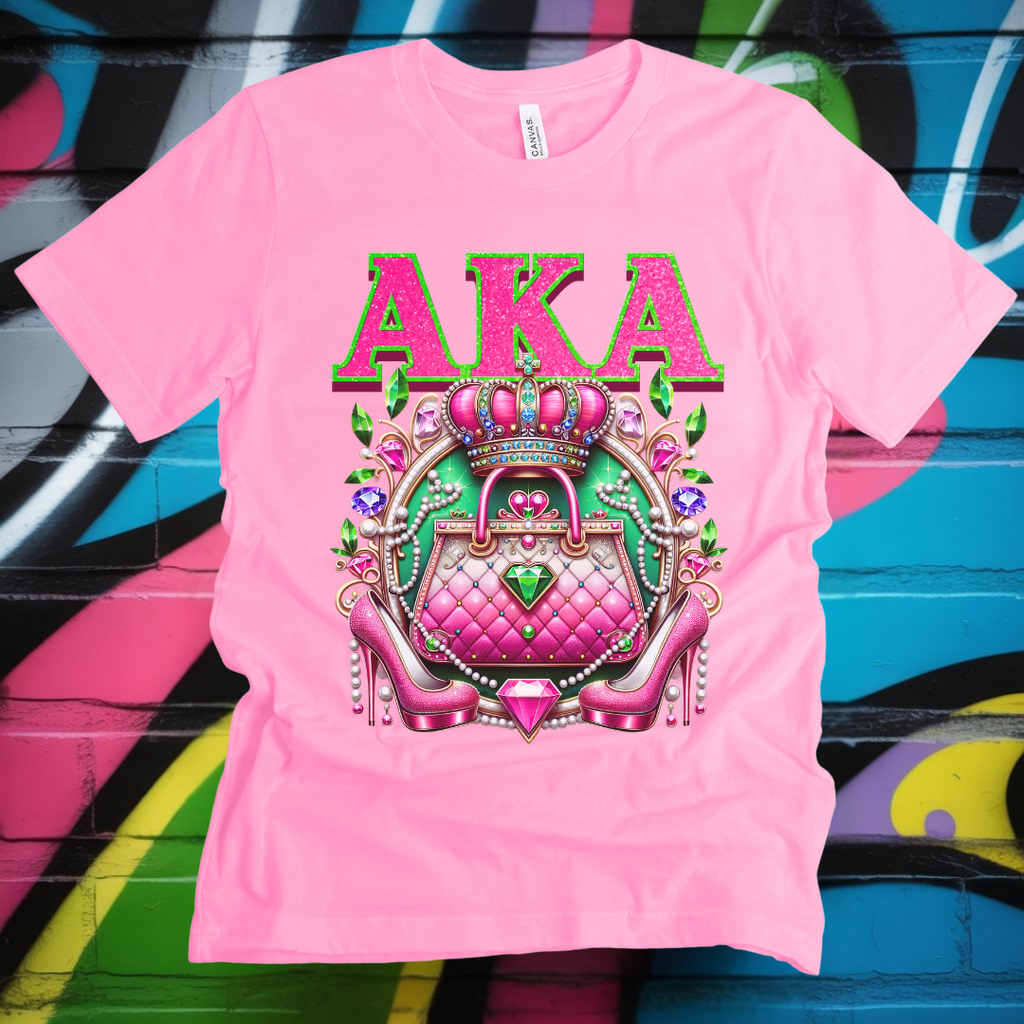 AKA Crown & Couture Luxury Tee