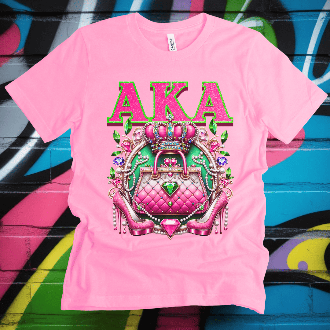 AKA Crown & Couture Luxury Tee CoRo & Company