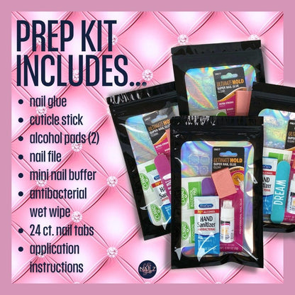 Nail Prep Kit • Press on Nail Kit