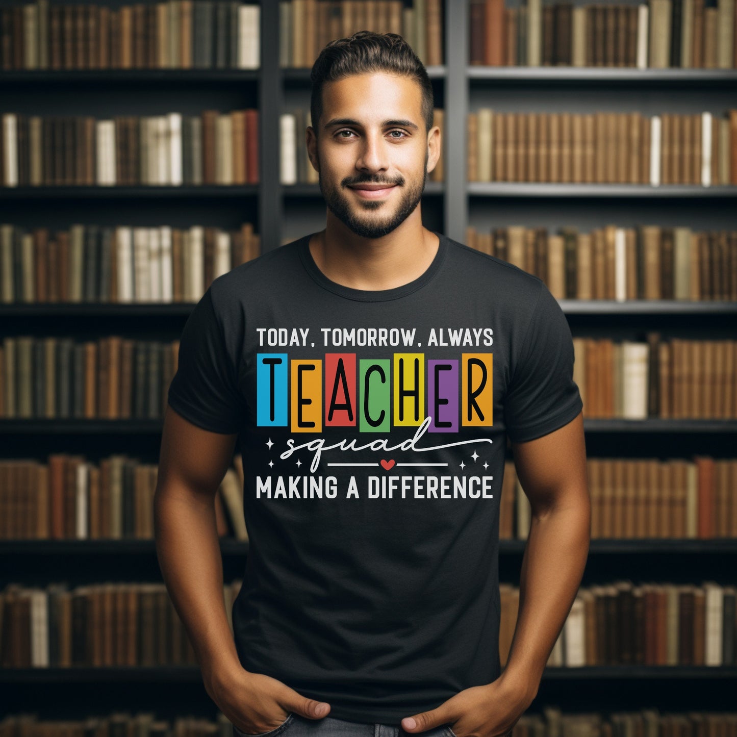 Today, Tomorrow Teacher Tee – Inspirational Teacher Graphic Shirt T-Shirt
