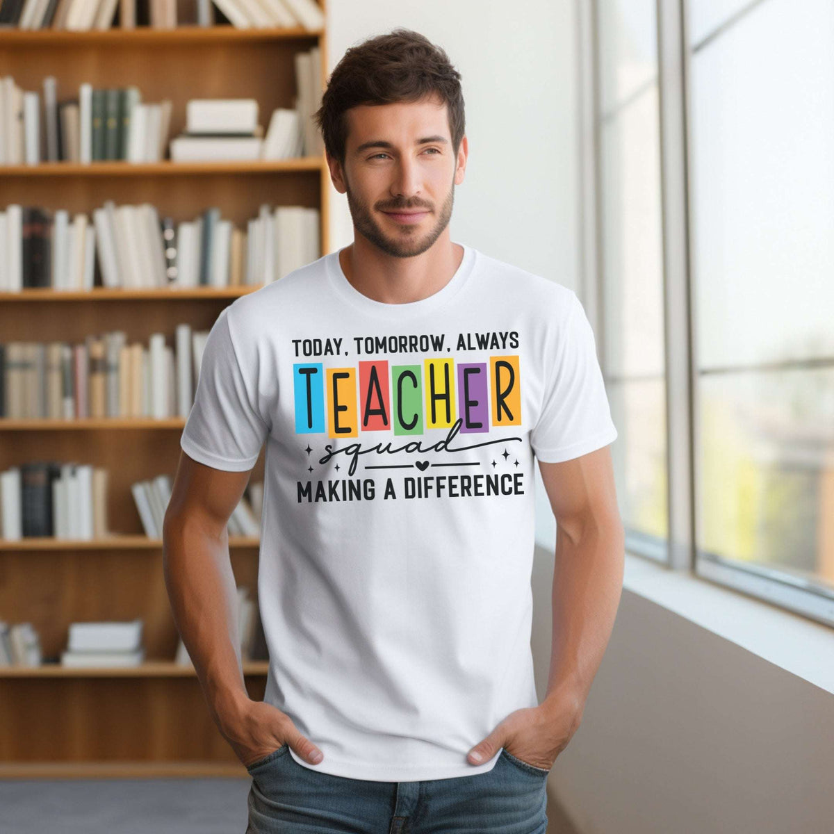 Today, Tomorrow Teacher Tee – Inspirational Teacher Graphic Shirt T-Shirt