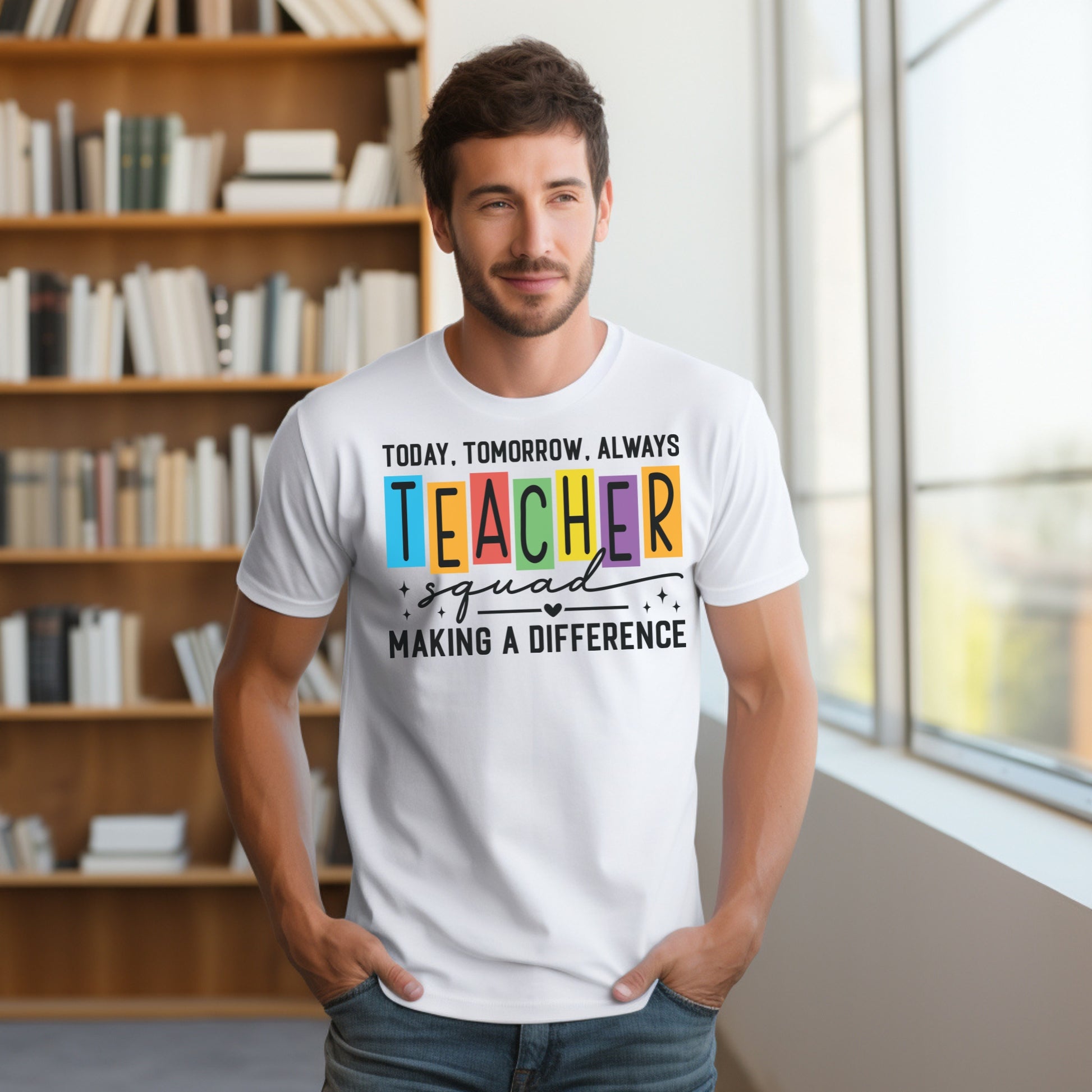 Today, Tomorrow Teacher Tee – Inspirational Teacher Graphic Shirt T-Shirt
