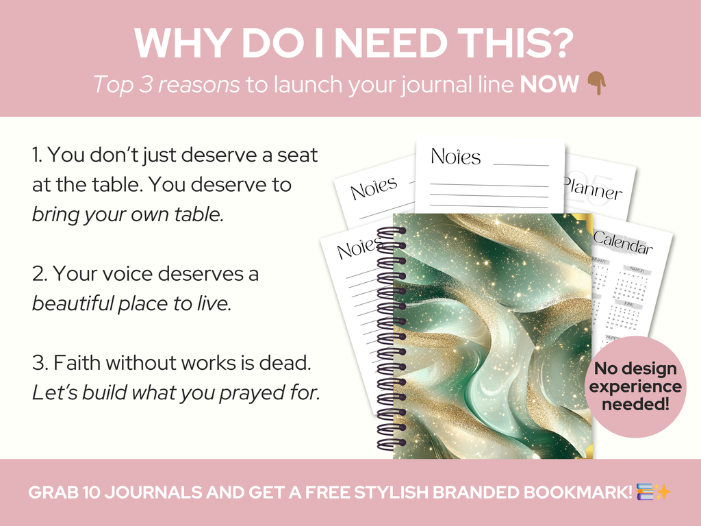 The Luxe Line by CoRo™ — Launch Your Luxe Journal Line Journal