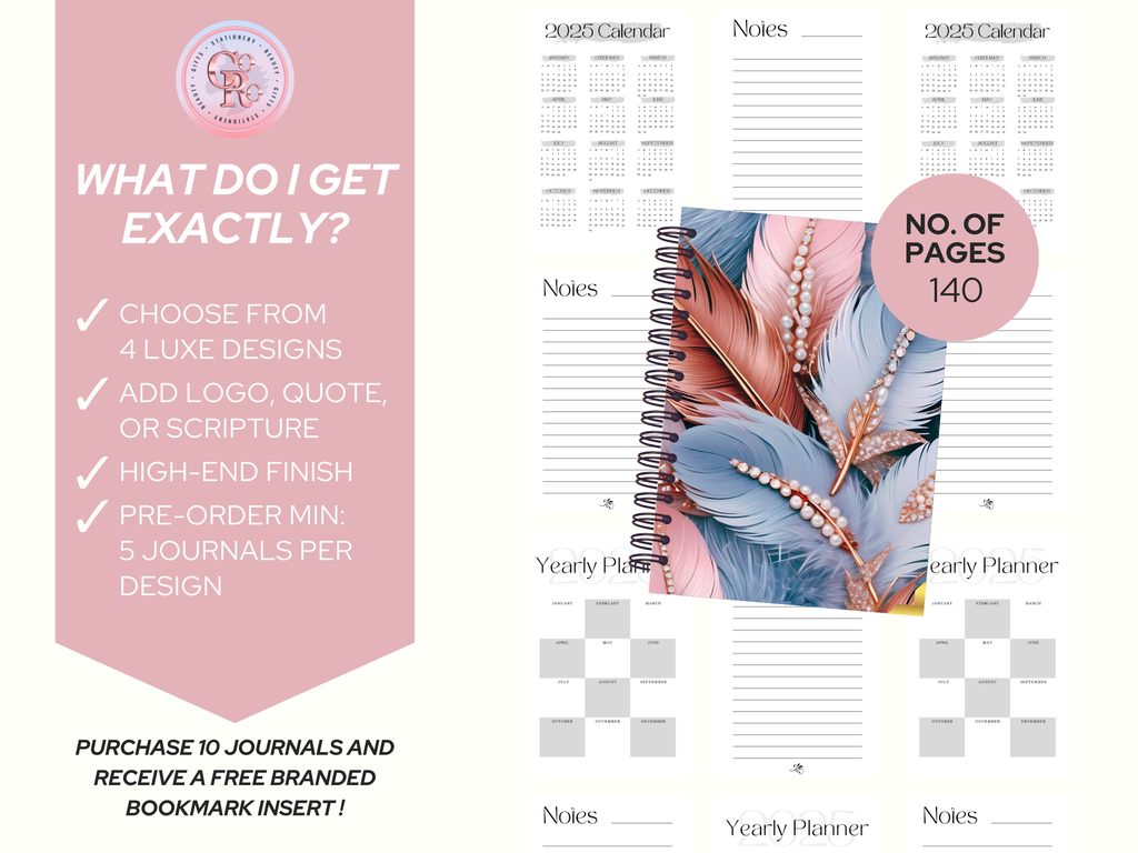 The Luxe Line by CoRo™ — Launch Your Luxe Journal Line Journal